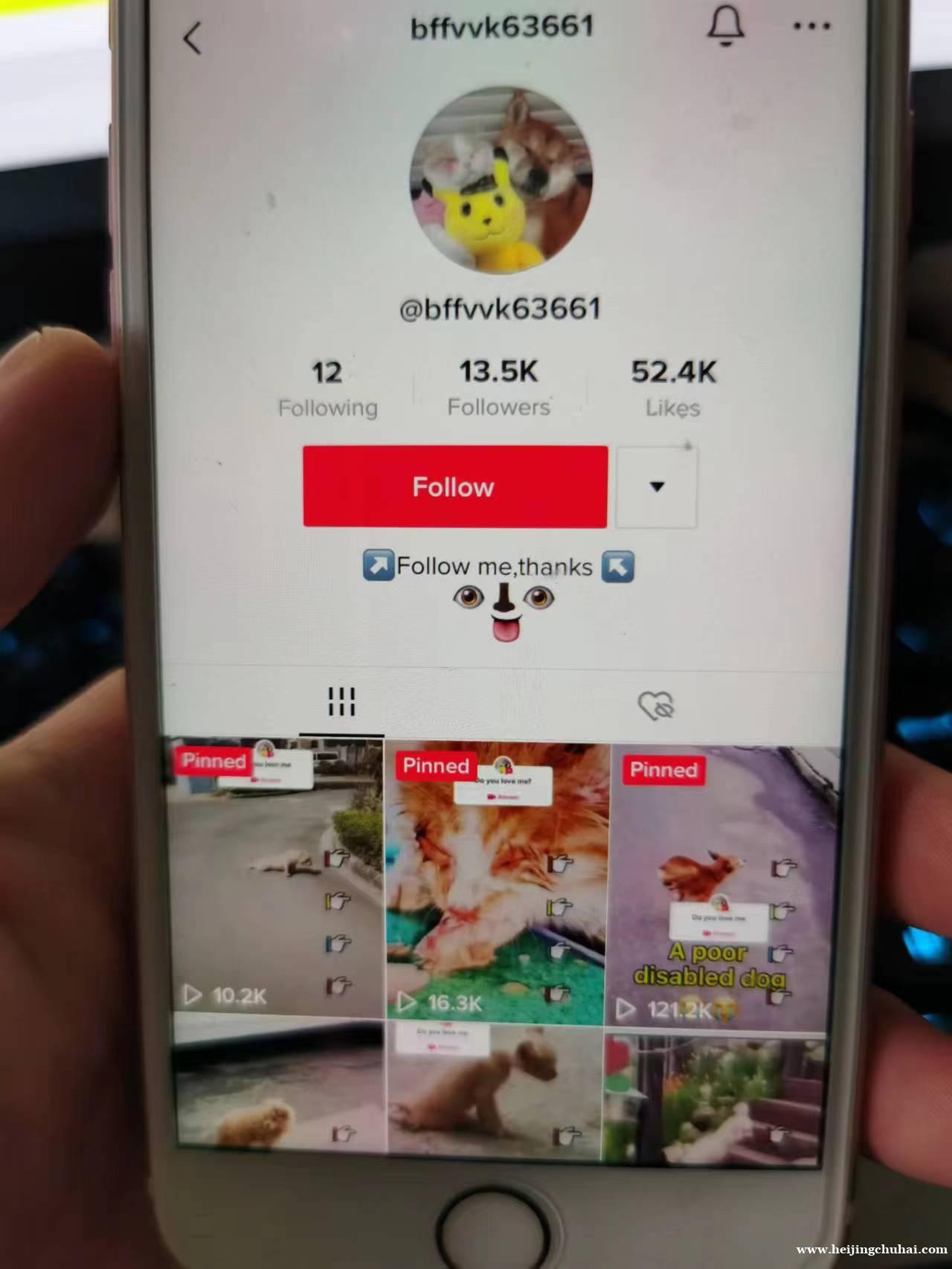 Tik Tok 全球各个国家满月千粉 大量出