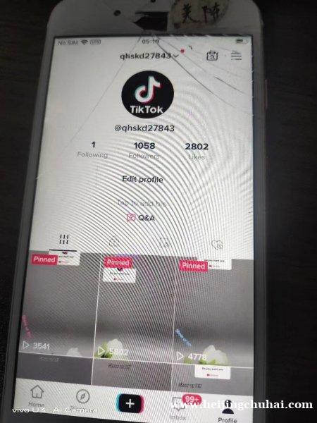 转让Tik Tok 法国 巴西 德国 千粉 万粉账号7.10