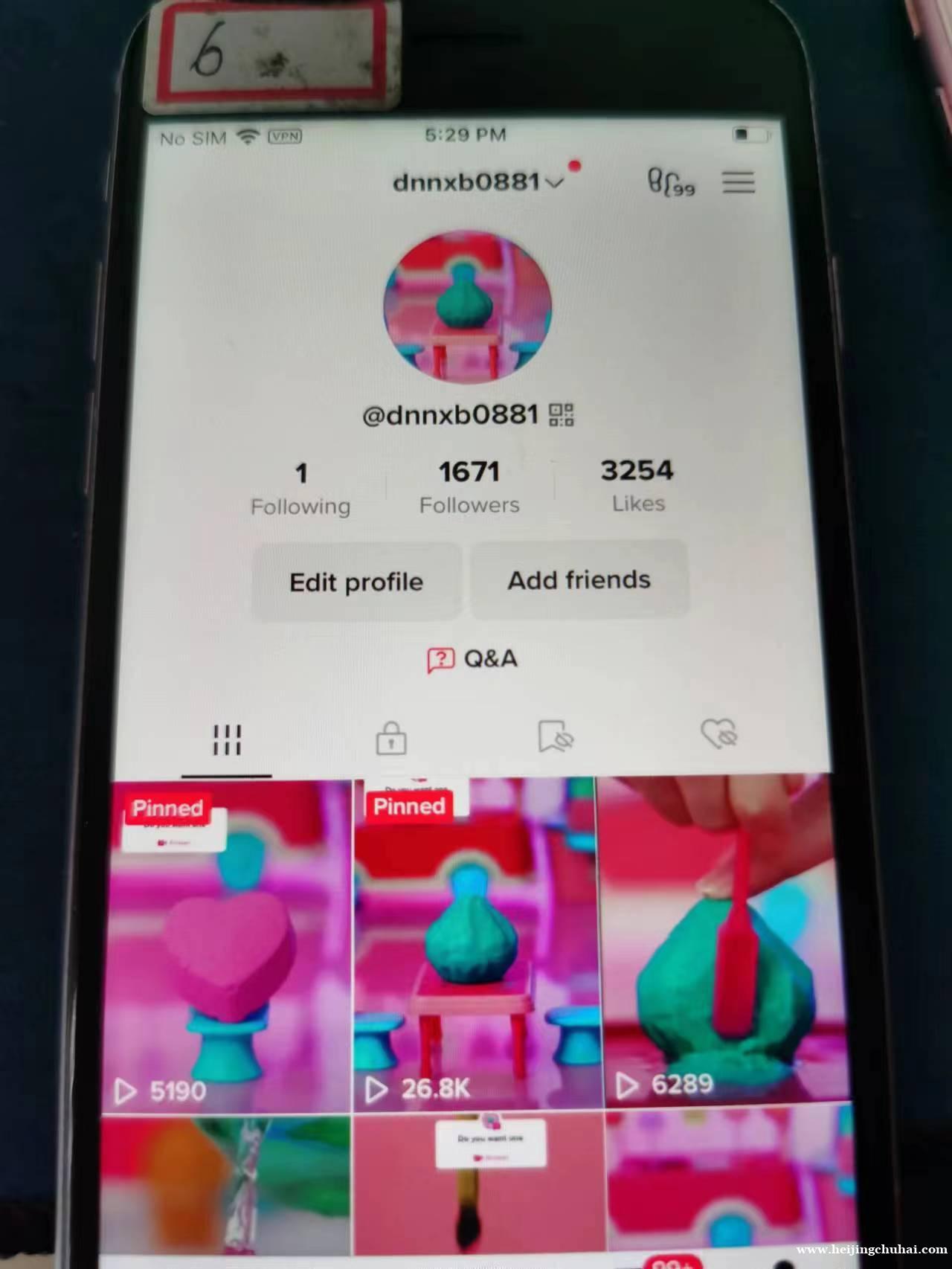 出售全球多个国家tiktok%自然粉账号102445