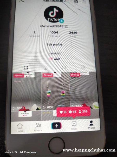 出售全球Tik Tok%满月白号 满月千粉%12.0333*