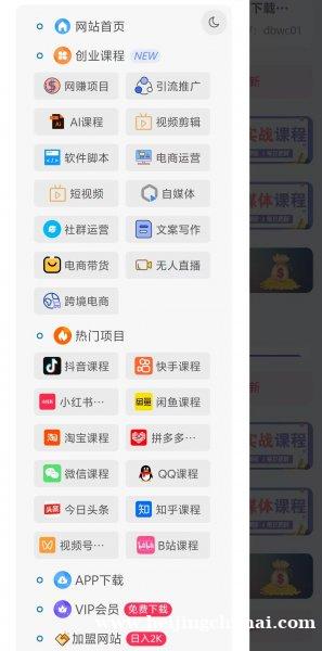 网创项目资源站加盟，站内项目16000+